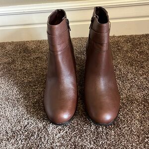 Cole Haan signature brown booties. Size 7.5